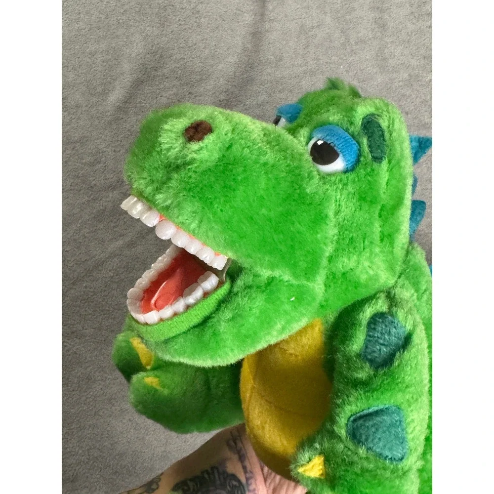 StarSmilez Lil Al E Gator Dental Education Plush Alligator Puppet Green 10 inch